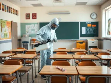 Dedetização de Escolas por Risco de Febre Maculosa: Protegendo Nossas Crianças
