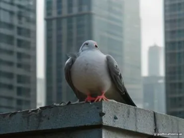 Por que pombos urbanos transmitem doenças respiratórias